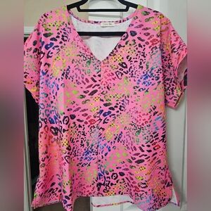 COTTON BLEU SIZE LARGE BLOUSE